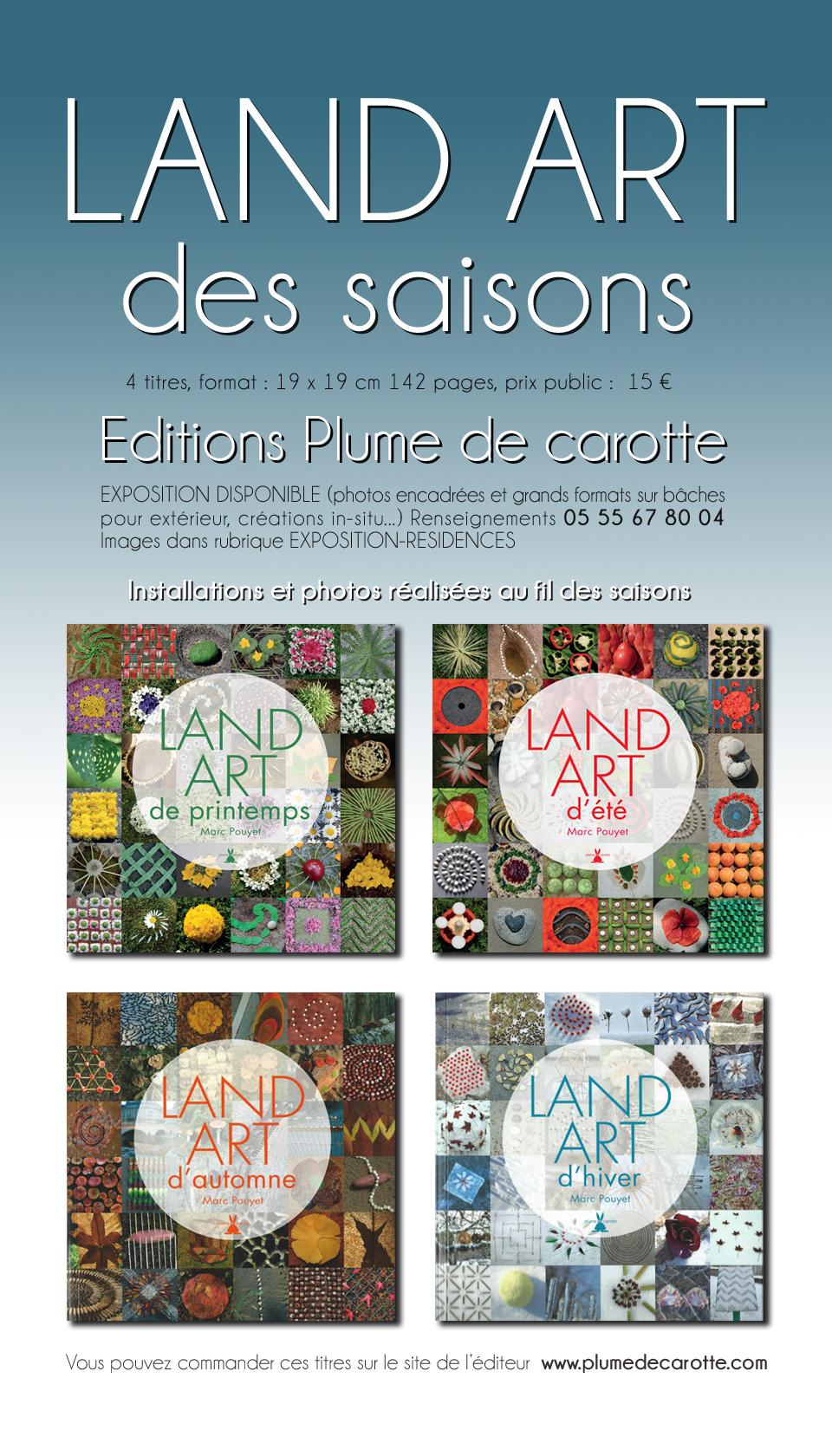 LIVRES  Land art des saisons