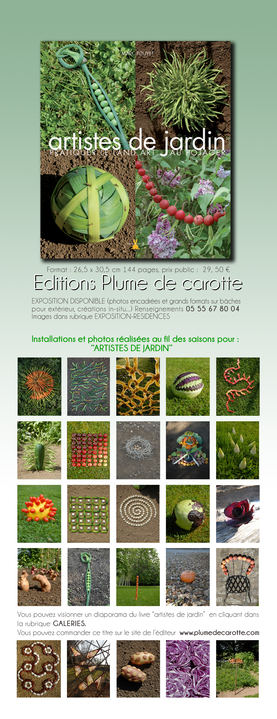 LE  LIVRE  Artistes de jardin 2