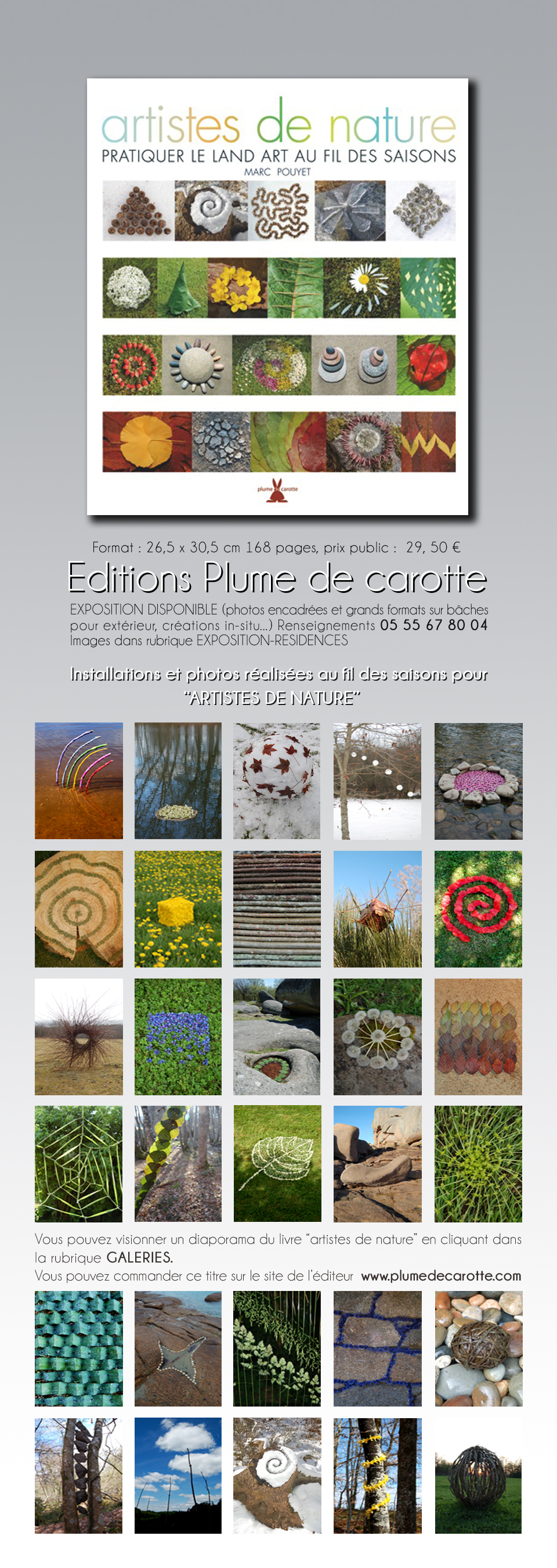 LE  LIVRE  Artistes de nature