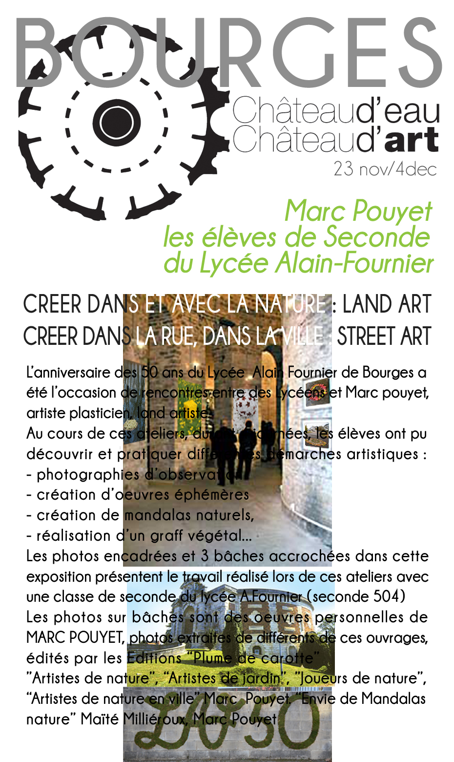 ARTICLE EXPO CHATEAU D'EAU