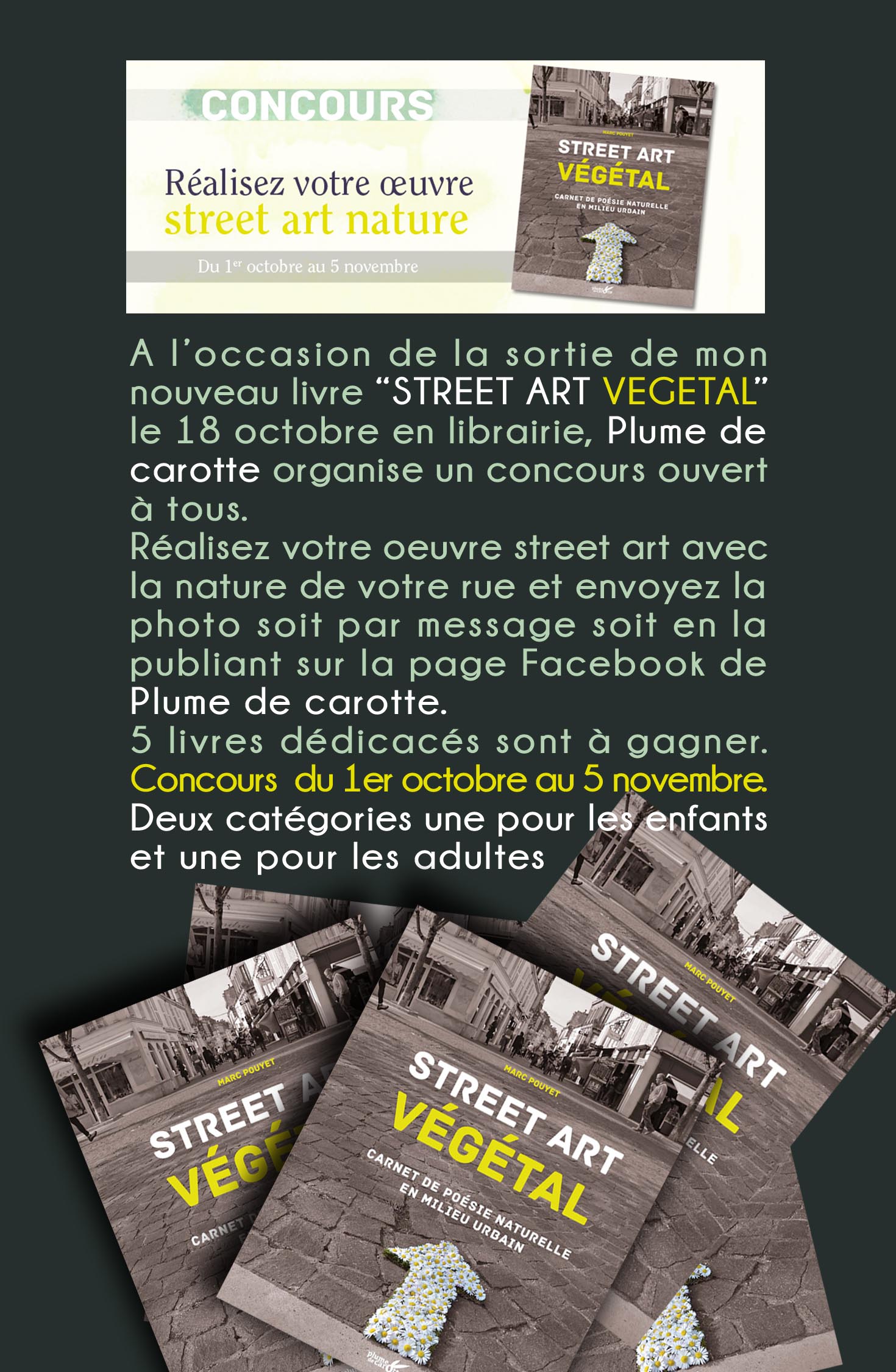 Article  Concour  STREET ART VEGETAL M